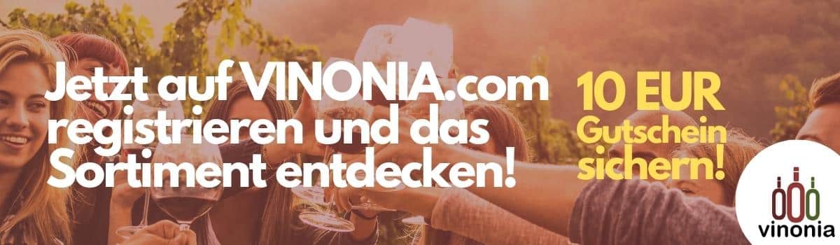 Jetzt auf VINONIA Registrieren!