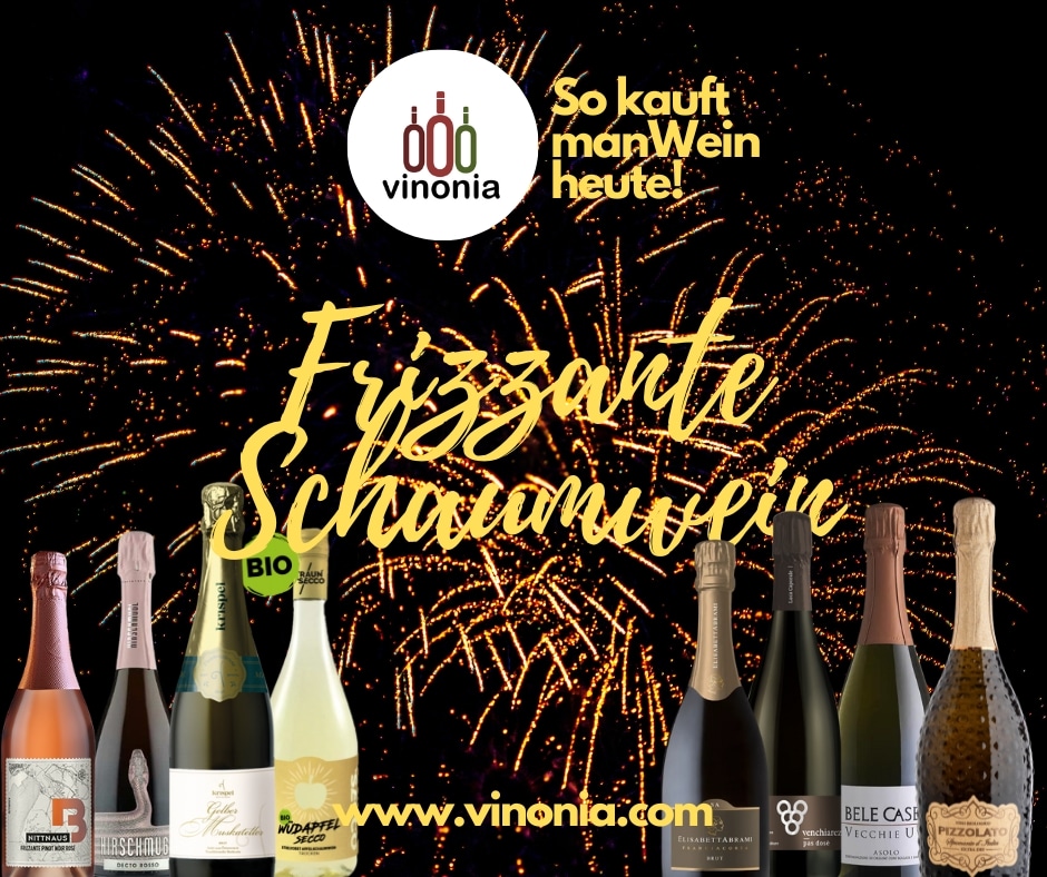 Schaumwein und Frizzante auf VINONIA.com entdecken